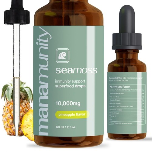 Sea moss liquid drops - moss,