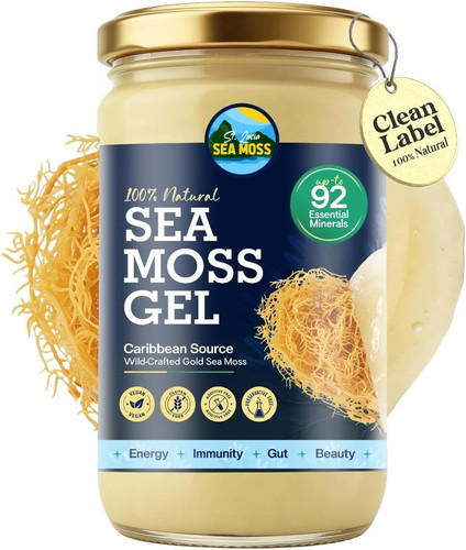 Sea moss gel wildcrafted - gel,